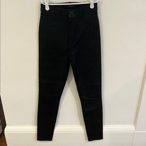 NWOT J Brand Croc Pattern Leather Coated Jeans